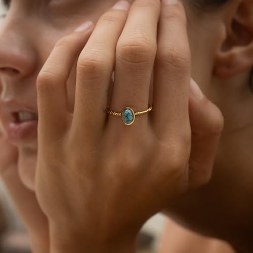 Vue 2 de Bagues Circulaires Boho En