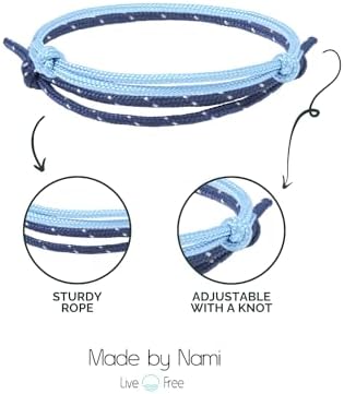 Vue 2 de Pcs Bracelet De Corde