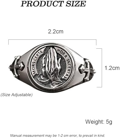 Vue 3 de Bagues Homme Viking Bagues