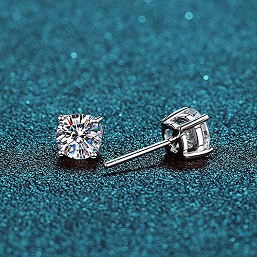 Vue 2 de Boucles Doreilles Femme Argent