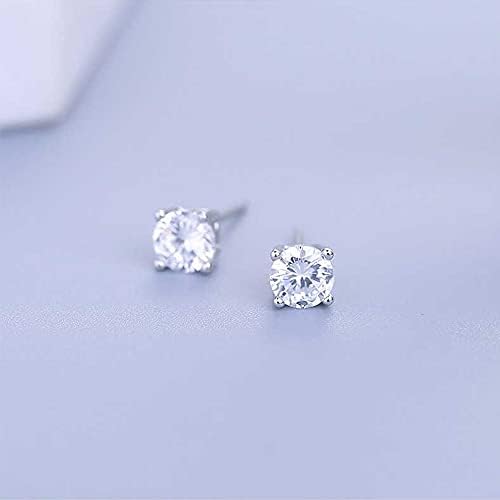 Vue 3 de Boucles Doreilles Femme Argent