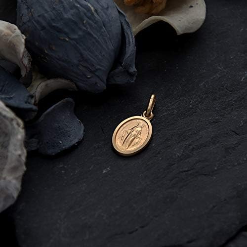 Vue 3 de Pendentif Medaille Miraculeuse En