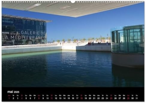 Vue 7 de Marseille Calendrier Mural De