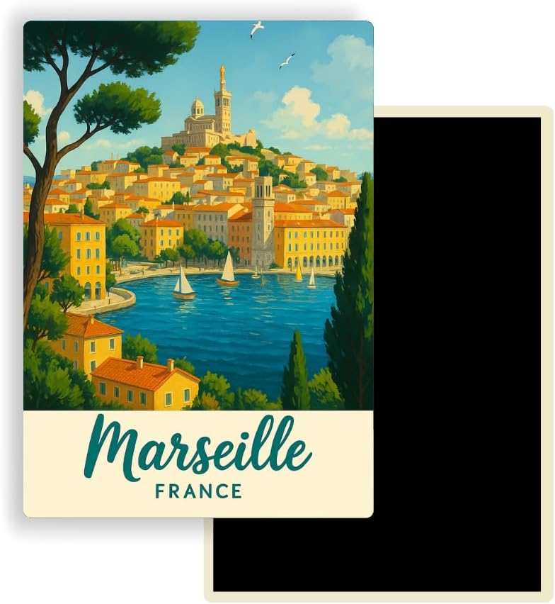 Magnet Frigo Ville Touristique