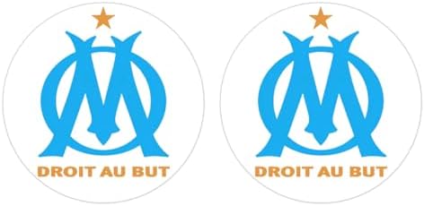 Vue 3 de Stickers Om Marseille Cm