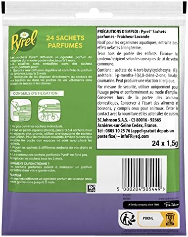 Vue 2 de Pyrel Sachets Parfumes Fraicheur