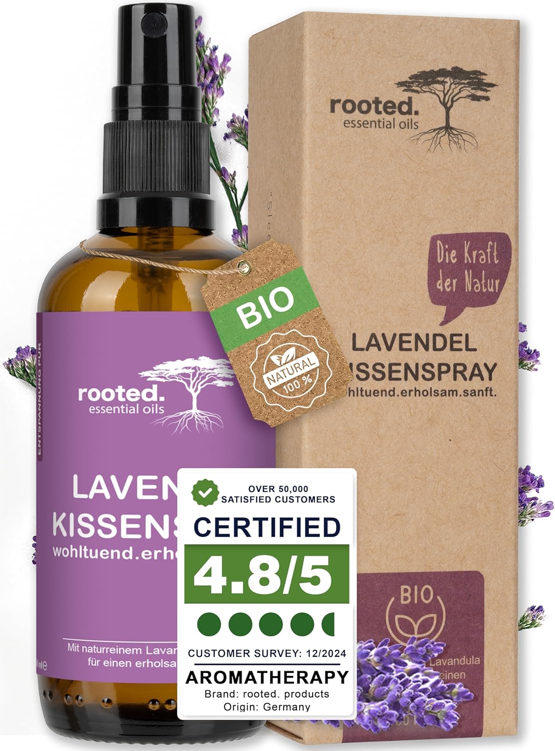 Rooted Spray Pour Oreiller