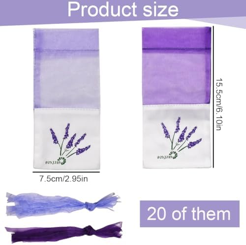 Vue 2 de Wusjcof Sachets Lavande Vide