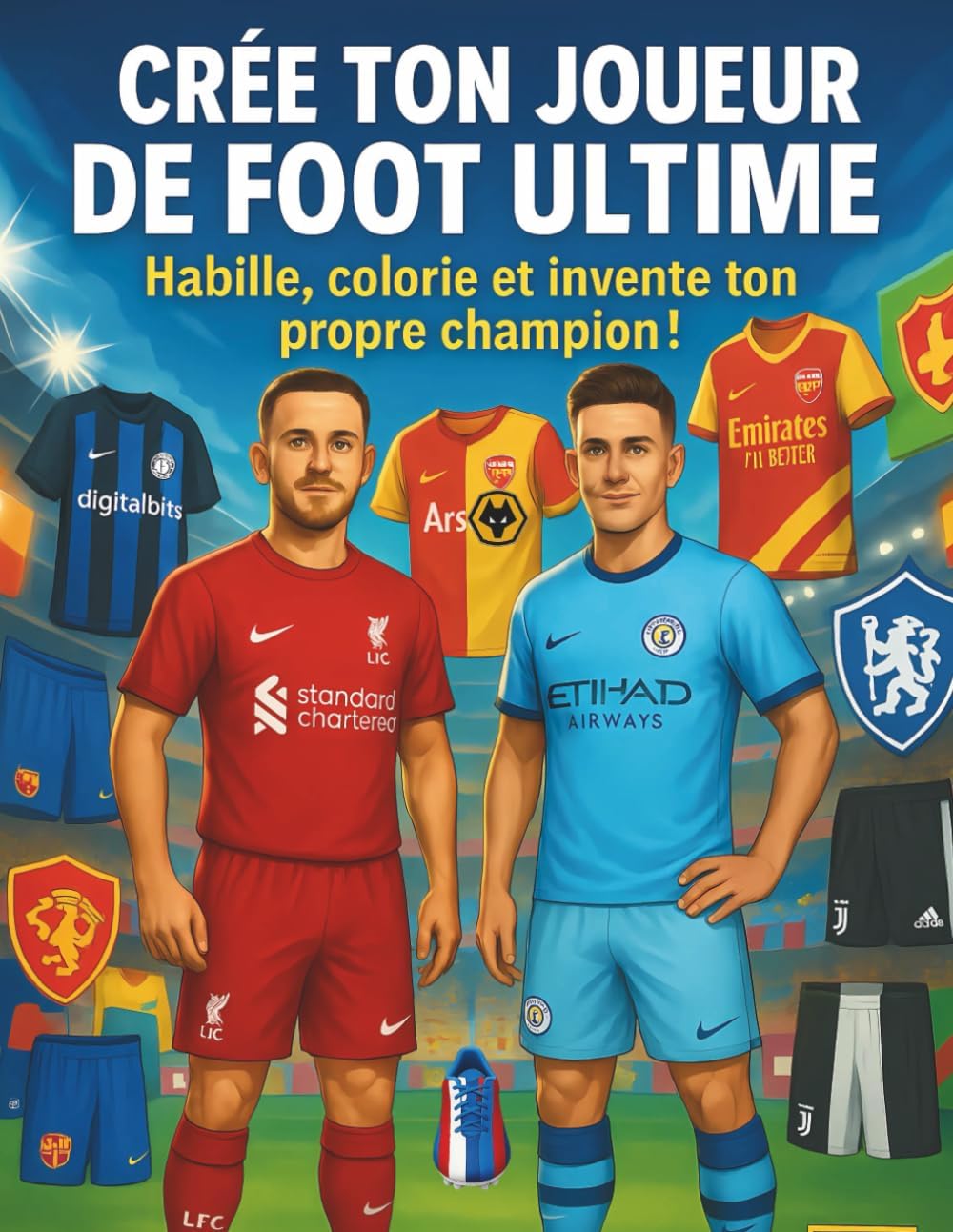 Vue 5 de Coloriage Football Marseille Livre