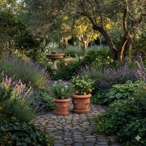 Vue 4 de Pot De Fleurs En