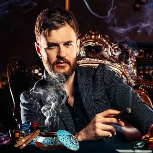 Vue 5 de Cendrier En Ceramique Avec