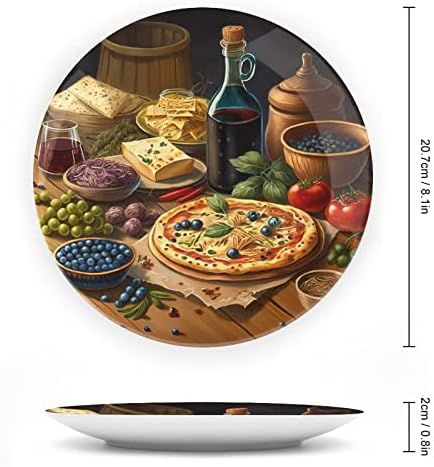 Vue 2 de Gokays Assiettes Decoratives Aliments