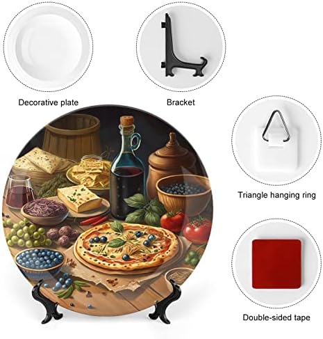 Vue 3 de Gokays Assiettes Decoratives Aliments