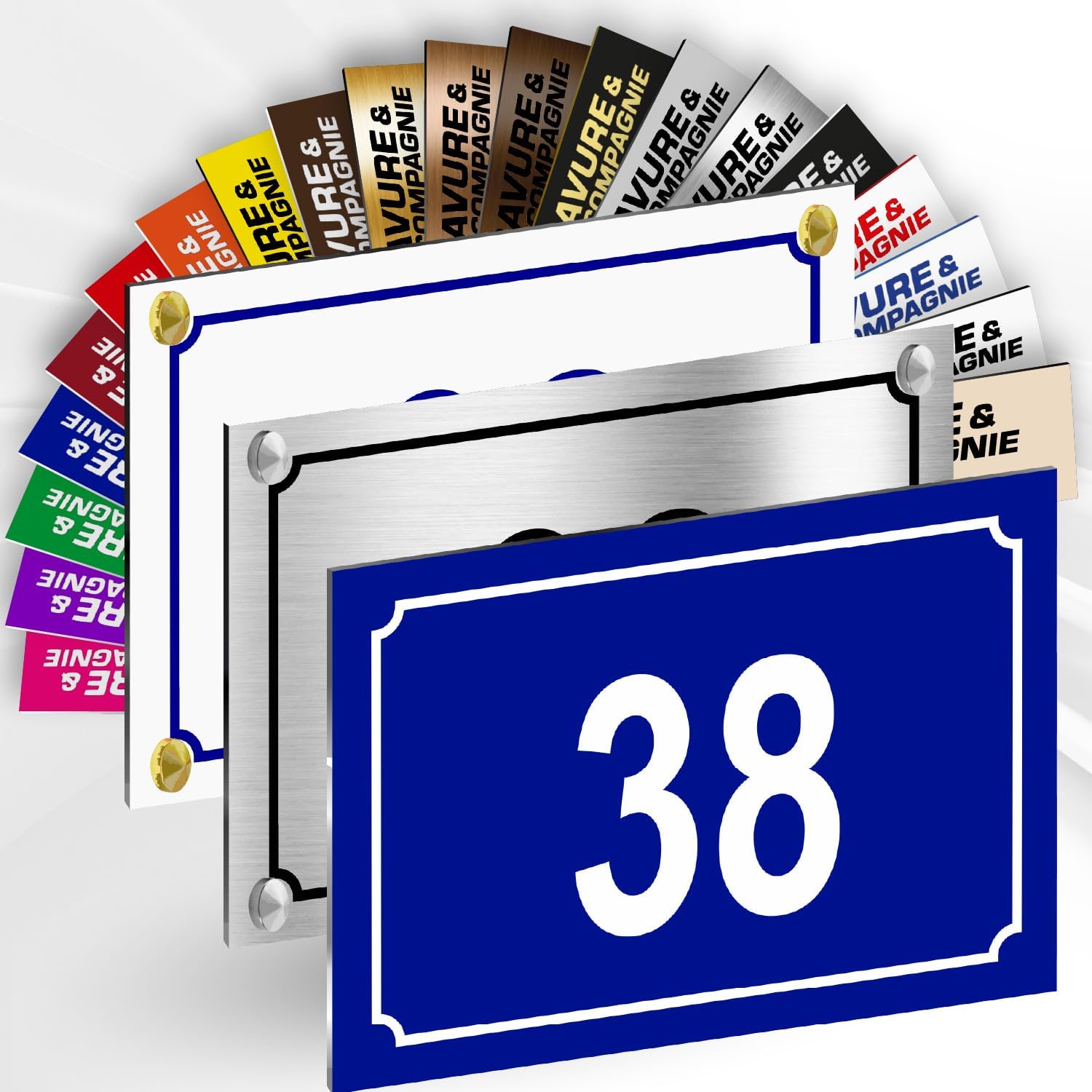 Numero De Maison Personnalisable