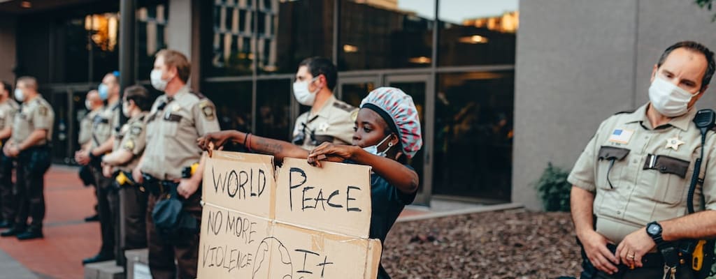 The activist fought for social justice.
