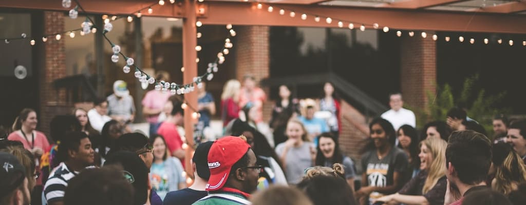 Throwback party with all 90s nostalgia celebrations.