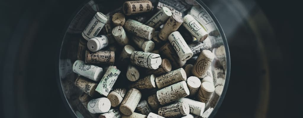 The pop of a cork caused an explosive reaction.