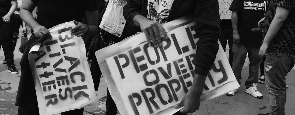 The effigy was a symbolic representation of the protest.