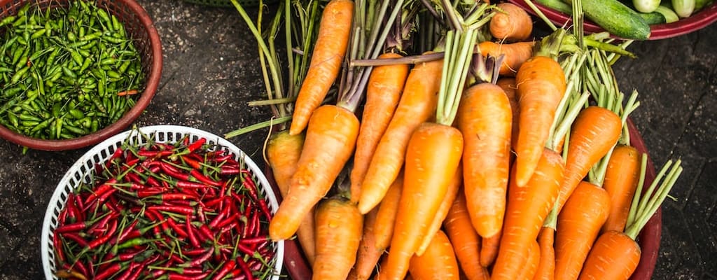 Abundance of food brings satisfaction.