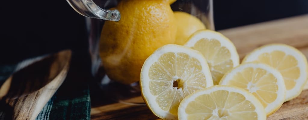 His facial expression turned sour when he tasted the lemon.