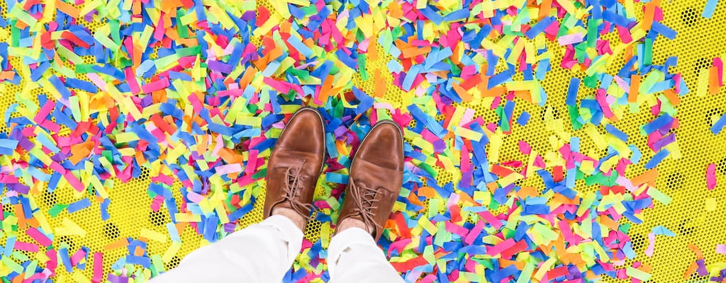 The extrovert enjoyed the lively and fun party.