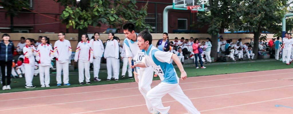 She set up a race with hidden traps.