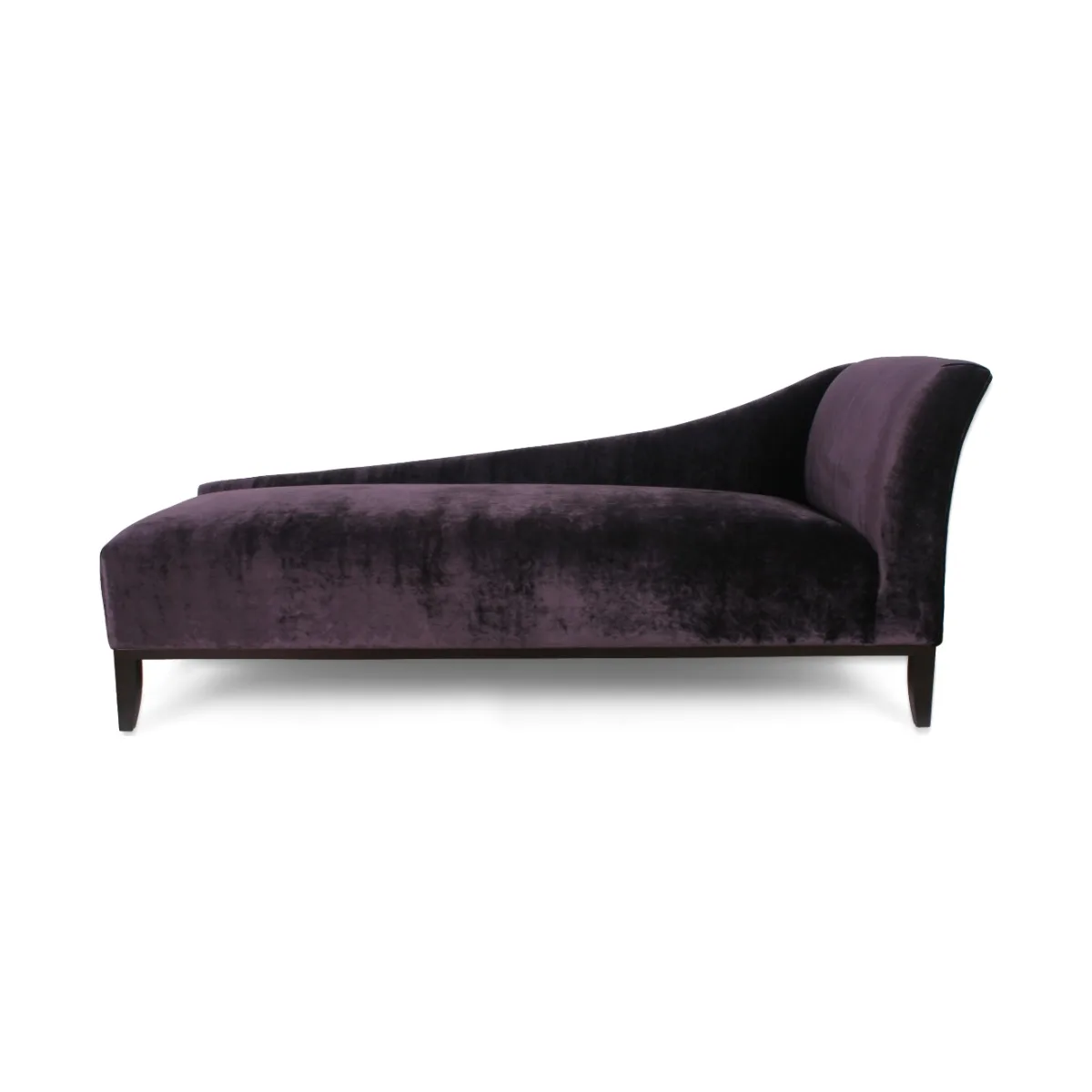 Luxury royal purple Donovan Chaise by Luxuria London