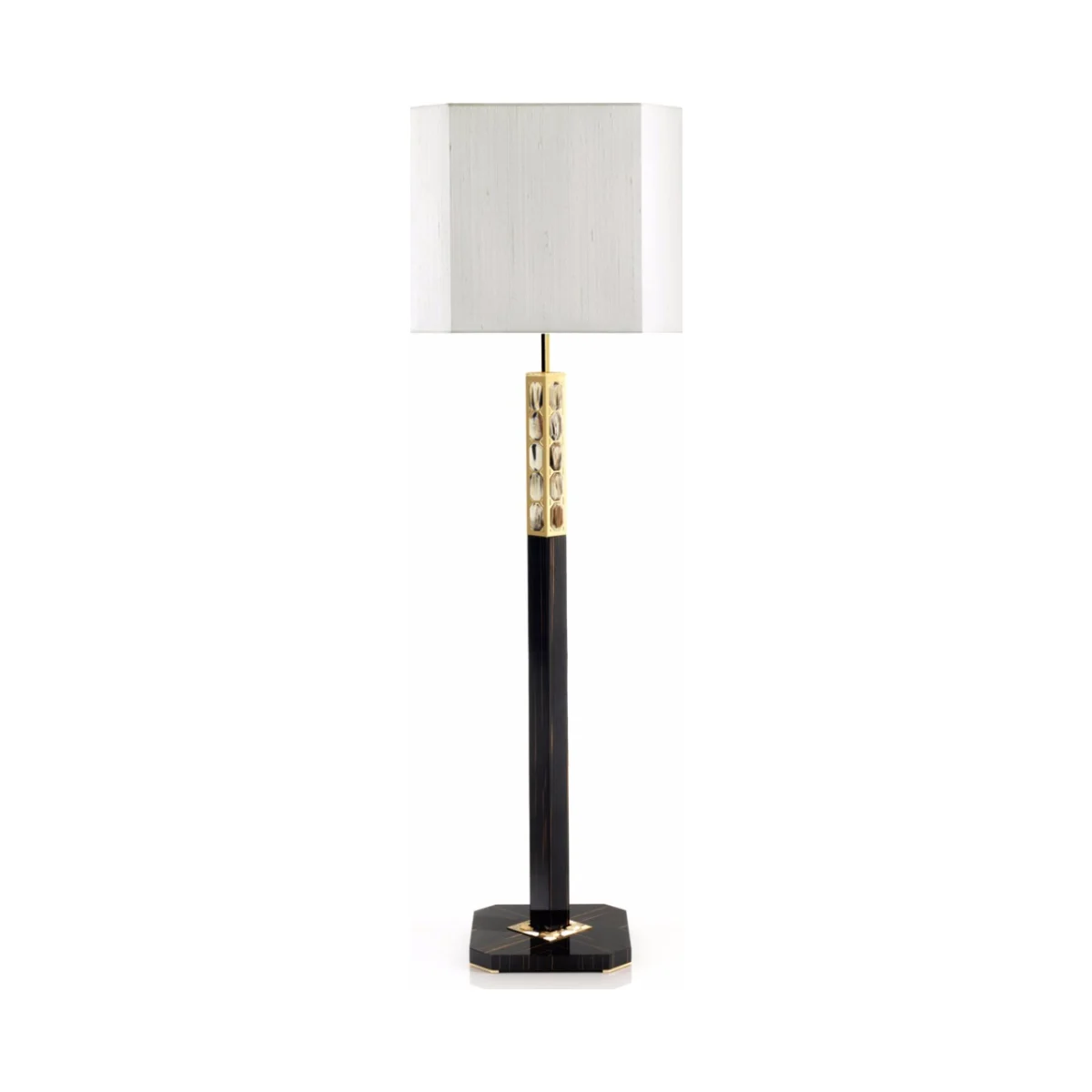 Luxury furniture Lamp with gold detailing at Luxuria London