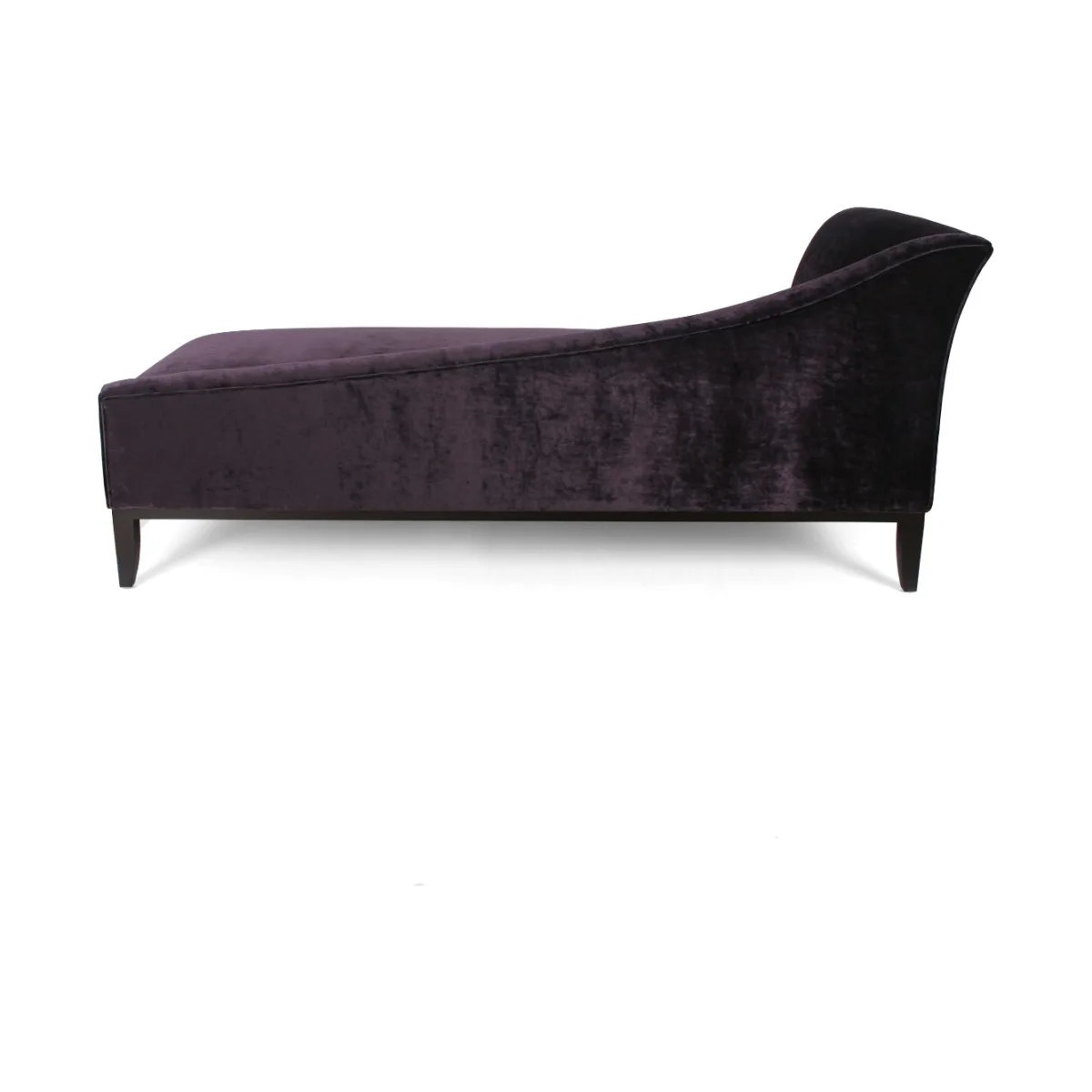 Luxury royal purple Donovan Chaise by Luxuria London