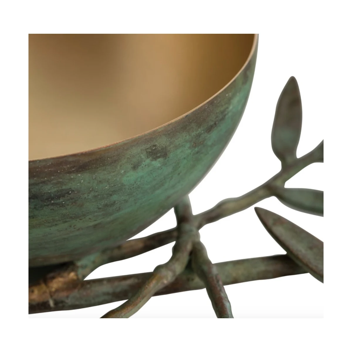 Luxury accessory Ivy Bowl handmade in London Workshop by Luxuria London