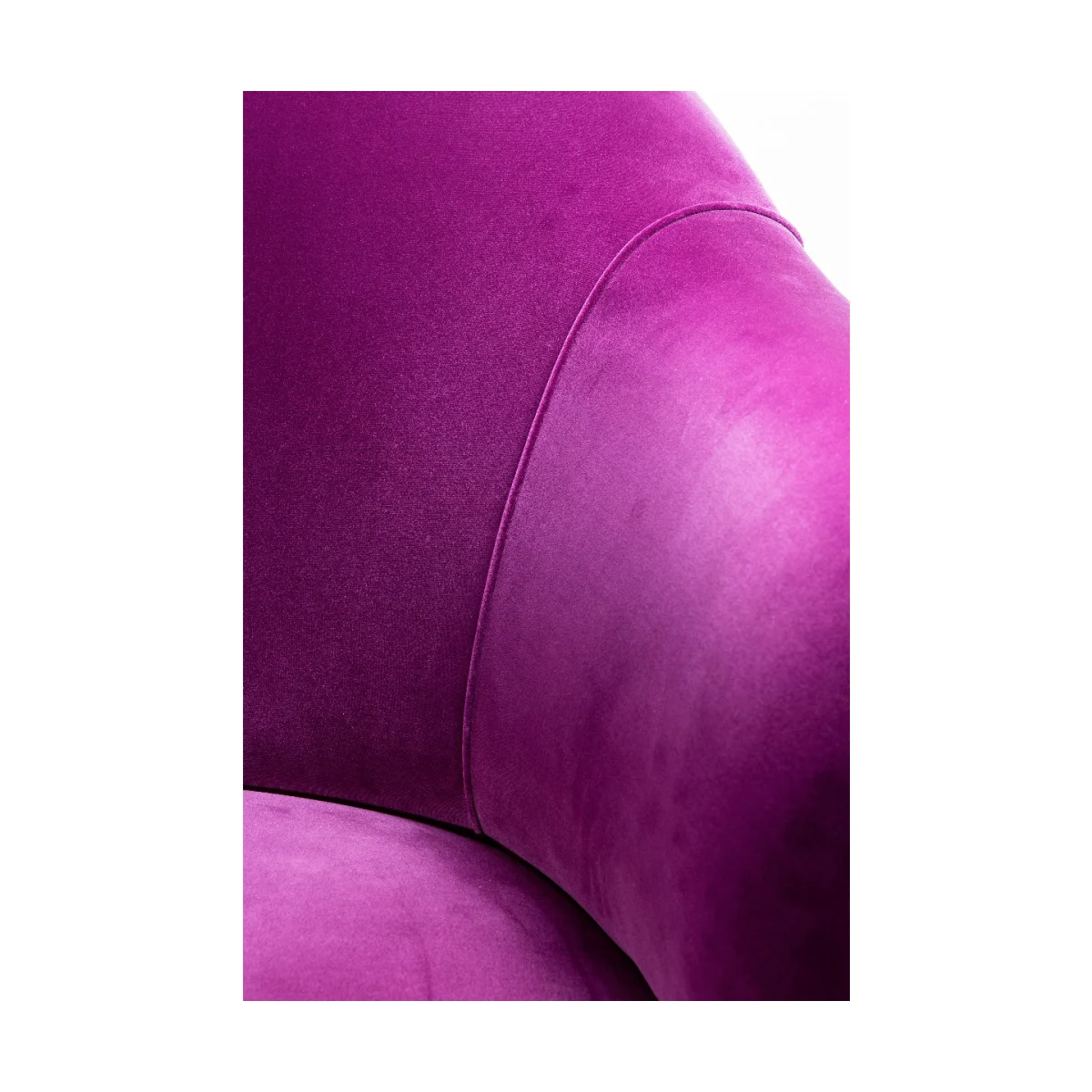 Luxury purple velvet Rayman sofa by Luxuria London