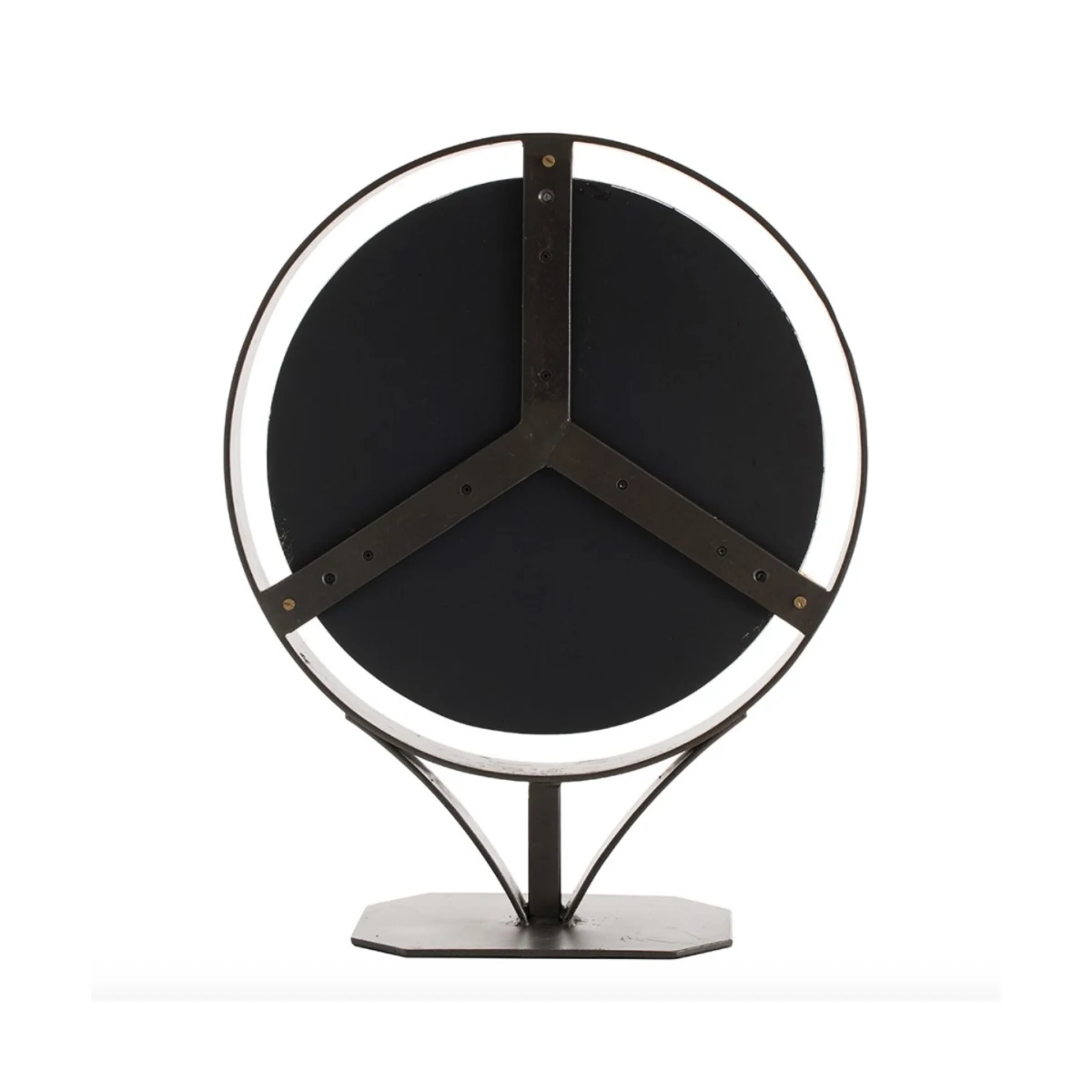 Unique luxury cosmetic mirror industrial style at Luxuria London