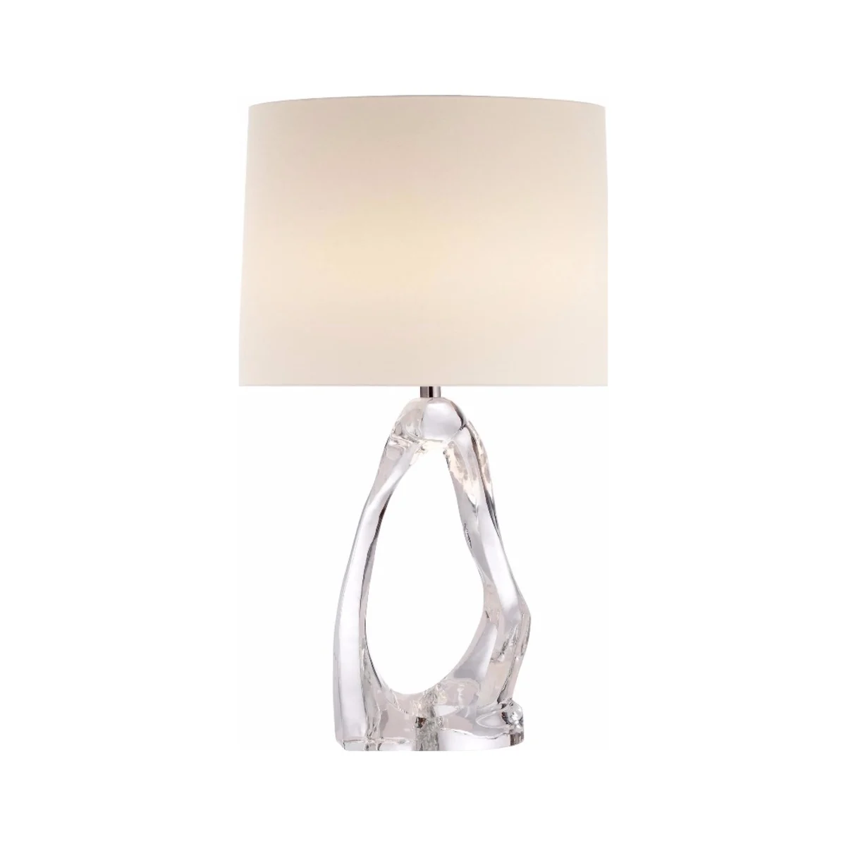 Unique luxury desk lamp with silver stand by luxuria london