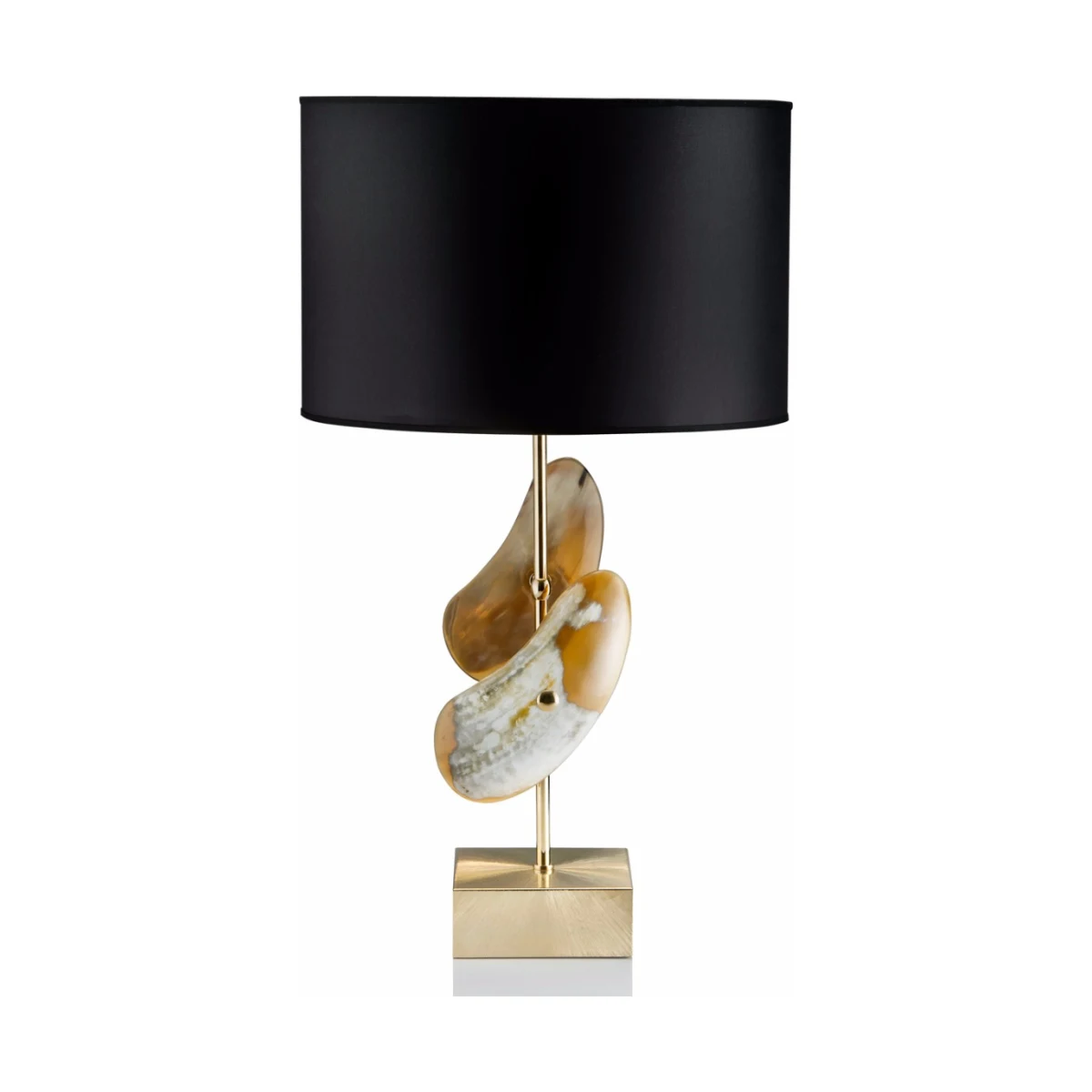 Luxury furniture table lamp with gold detailing at Luxuria London
