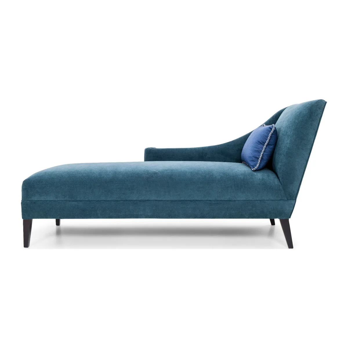 Luxury blue Connel Chaise by Luxuria London