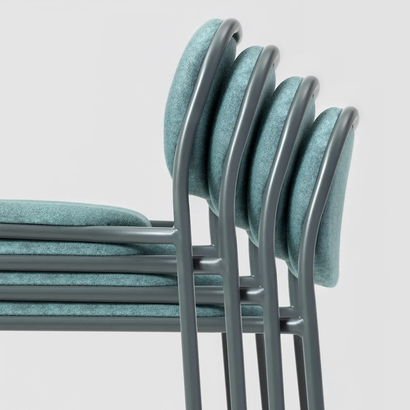 0184 Im Metis Tall Gray Bar Stool By Studio Gabbertas