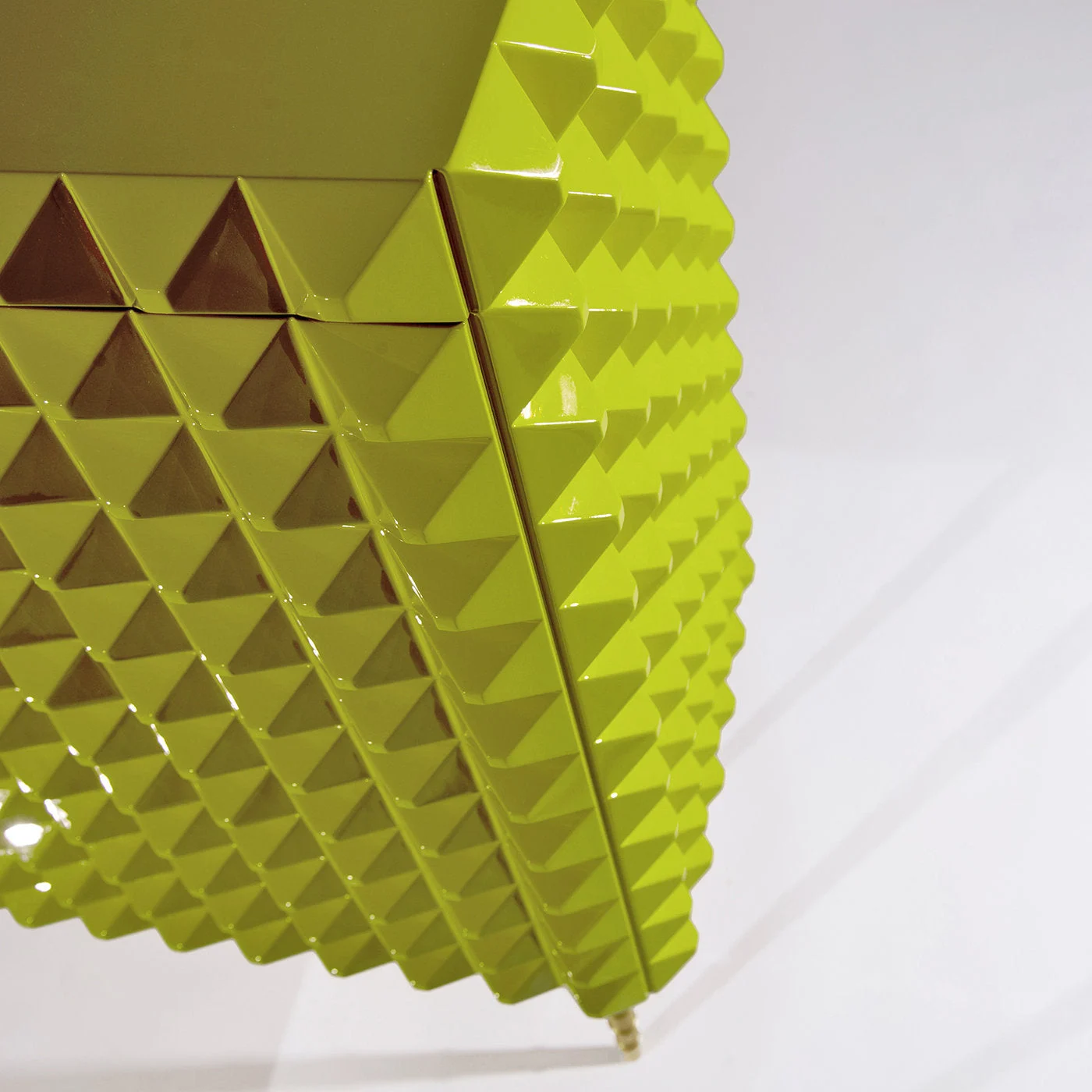 1940 Green Lacquered Cabinet by Paolo Buffa