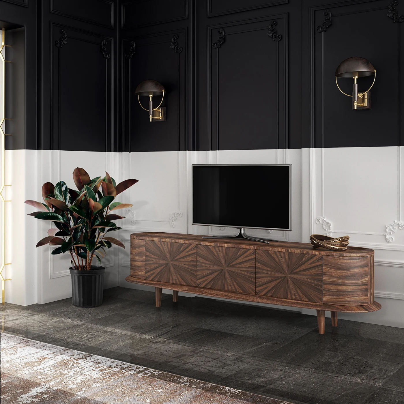 Grant Walnut Sideboard