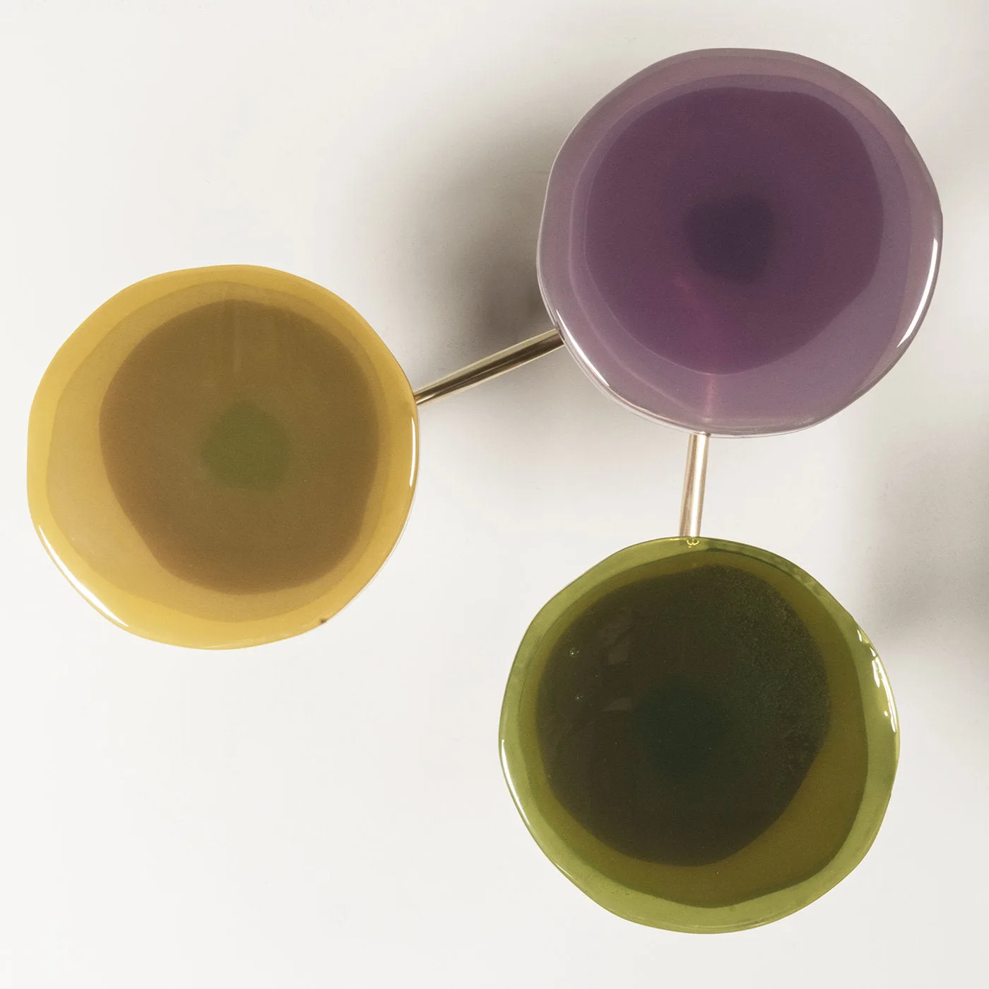 Agatha 3 Coloured Tops Coffee Table