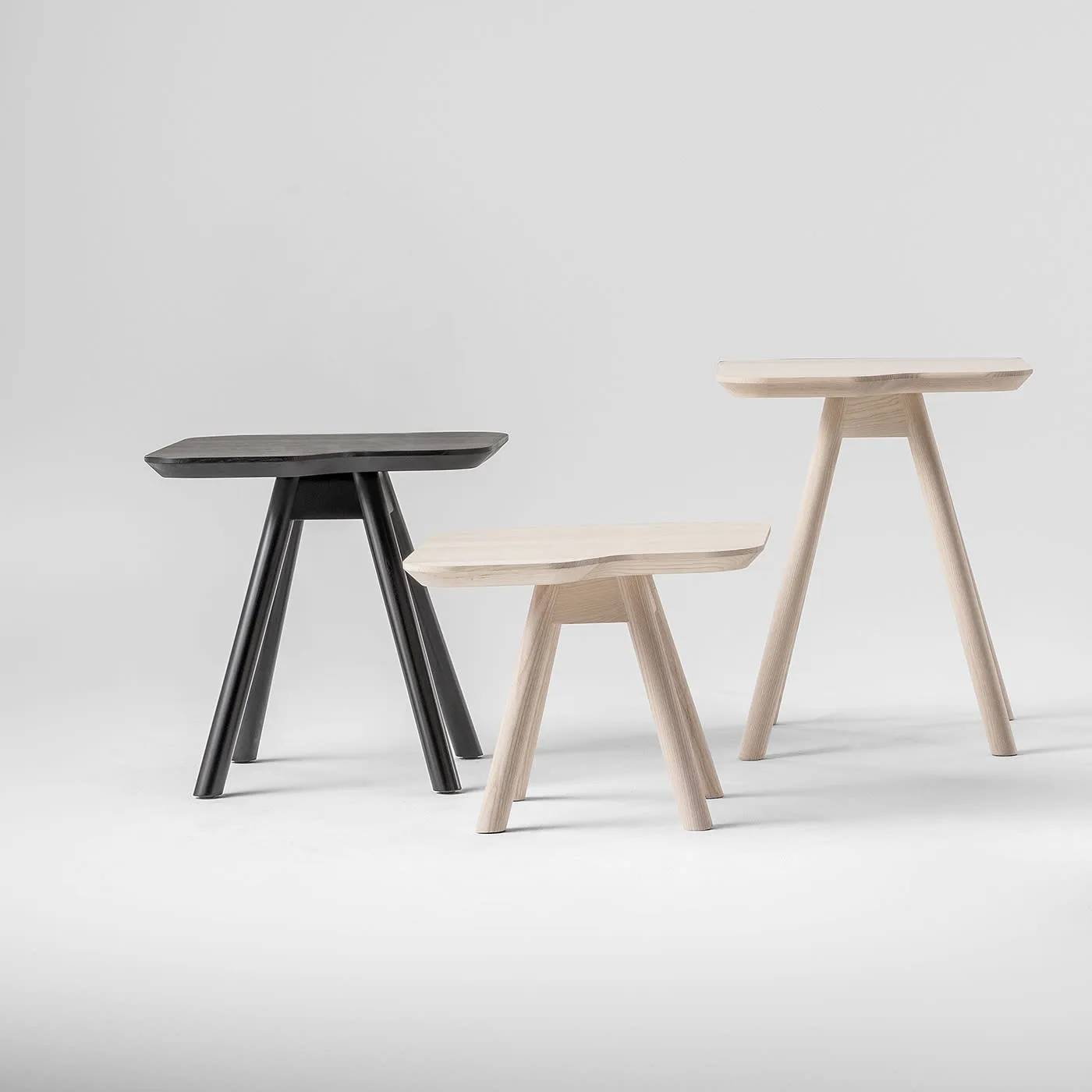 Aky Small Black Coffee Table By Emilio Nanni