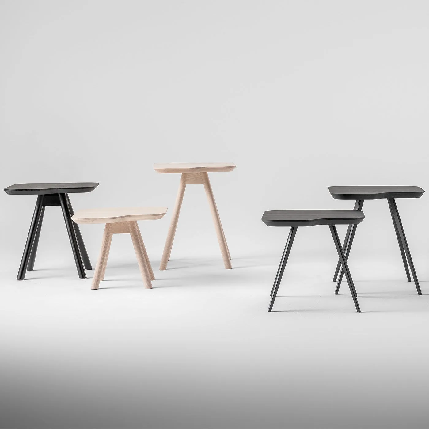 Aky Small Met Low Side Table By Emilio Nanni