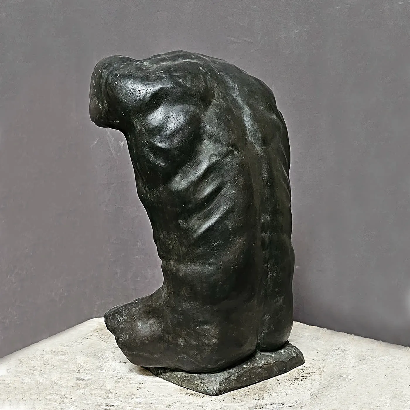 Alan Torso Bronze Sculpture