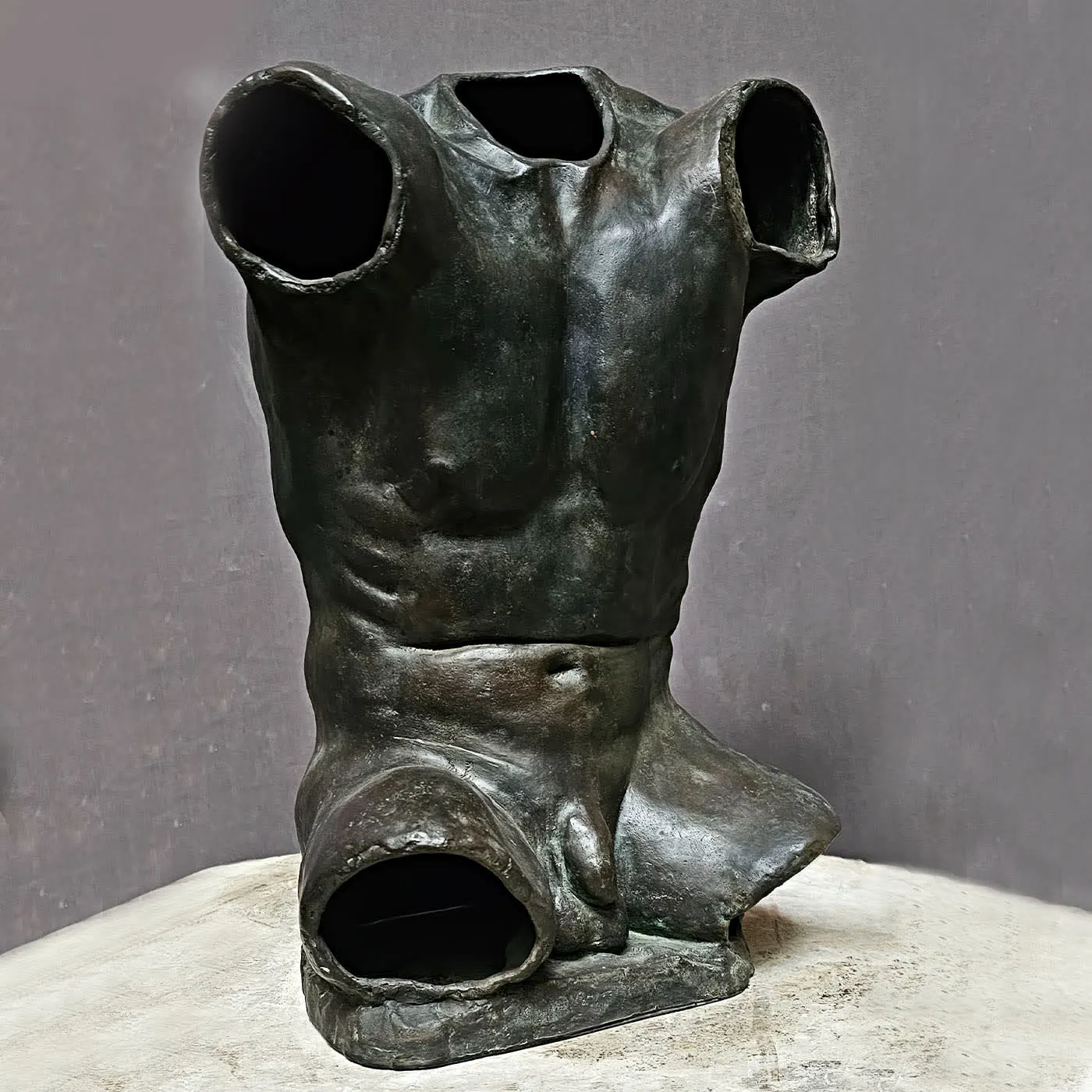 Alan Torso Bronze Sculpture