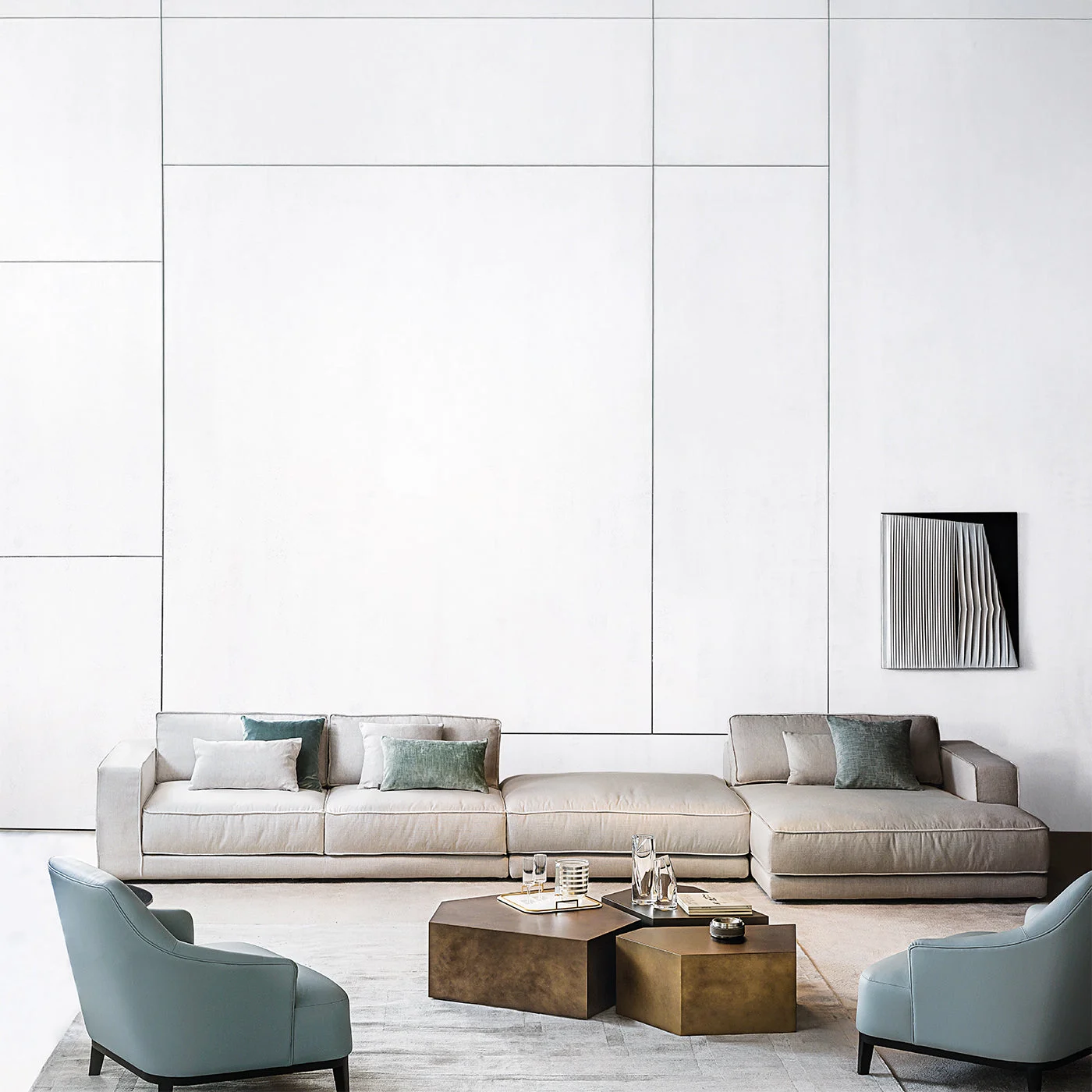 Aldo Large Coffee Table by Casamilano studio