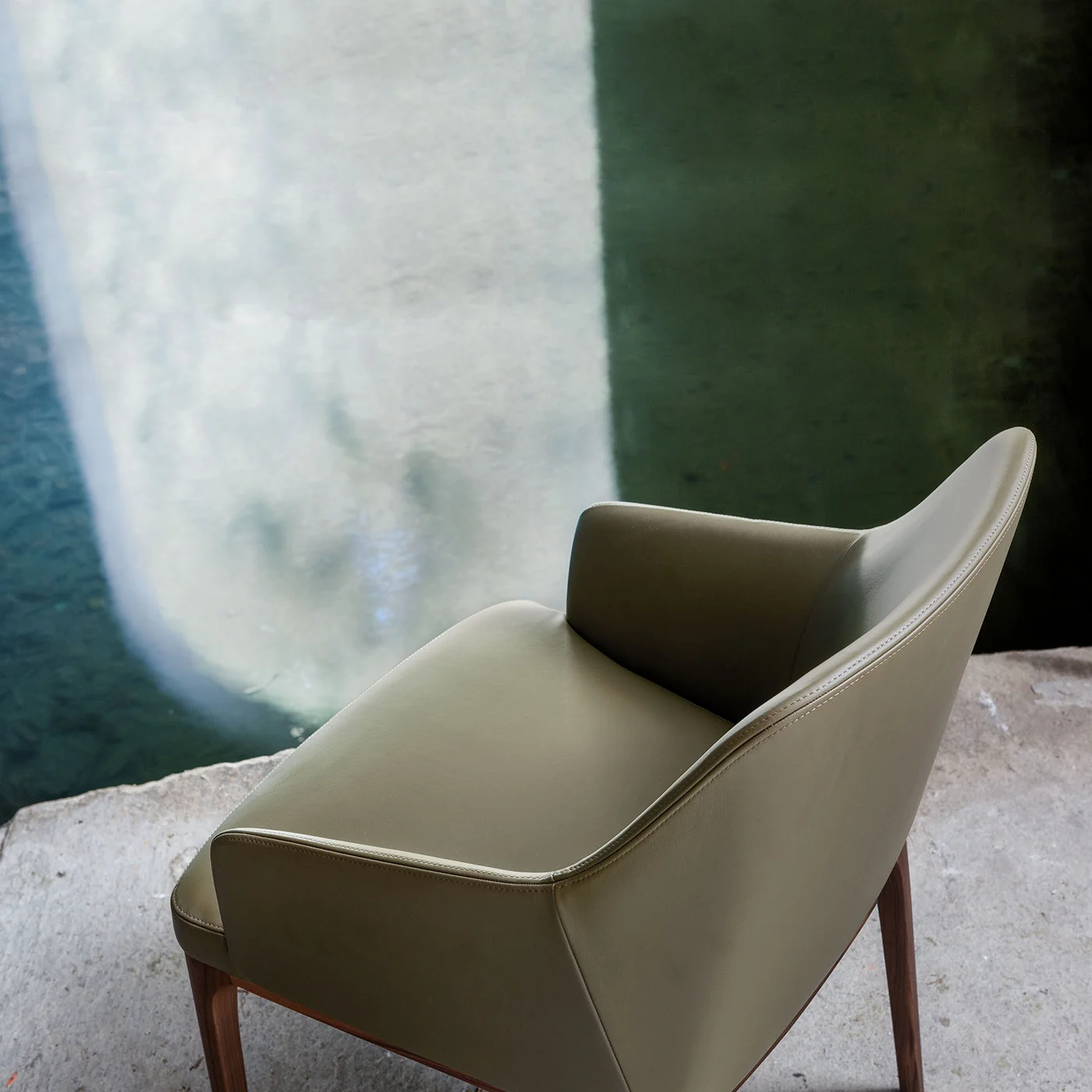 Amanda Comfort Sage Green Arm Chair