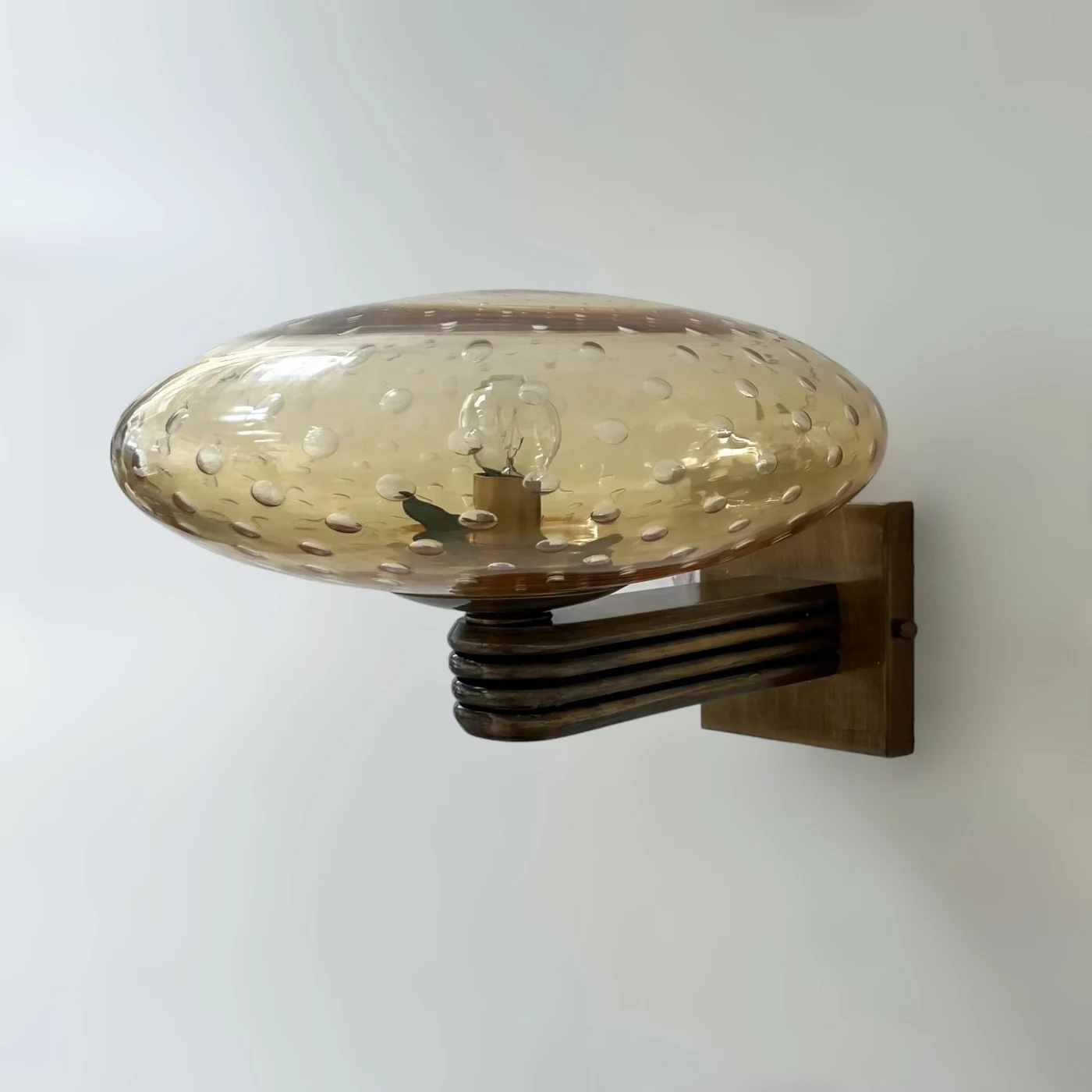 Amber Deco Sconce