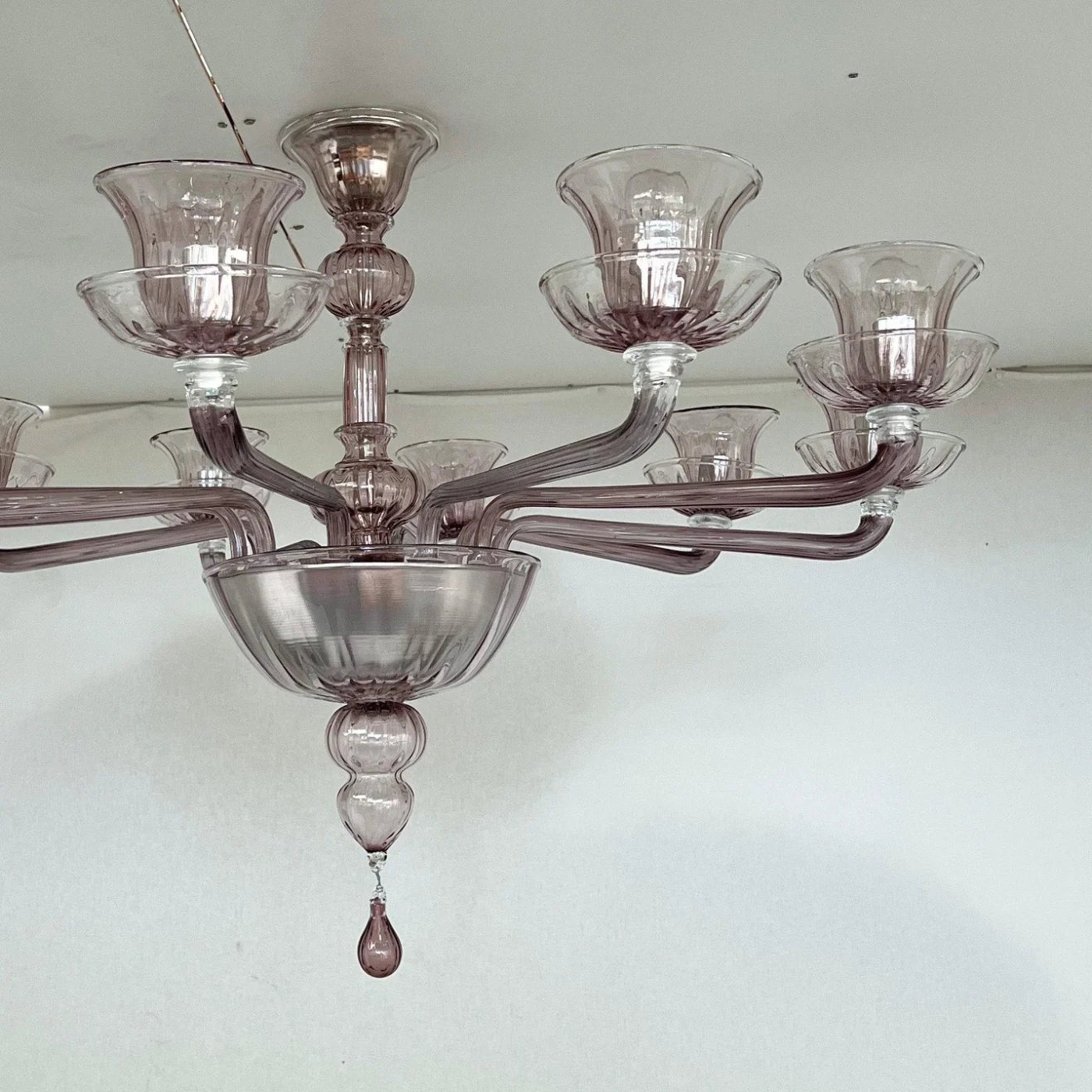 Amethyst Venetian Chandelier