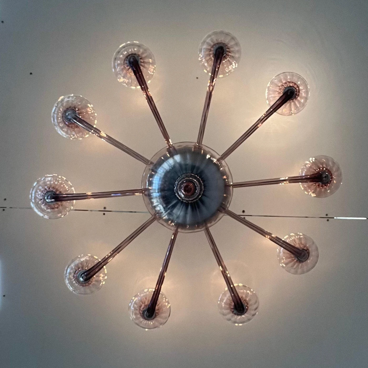 Amethyst Venetian Chandelier