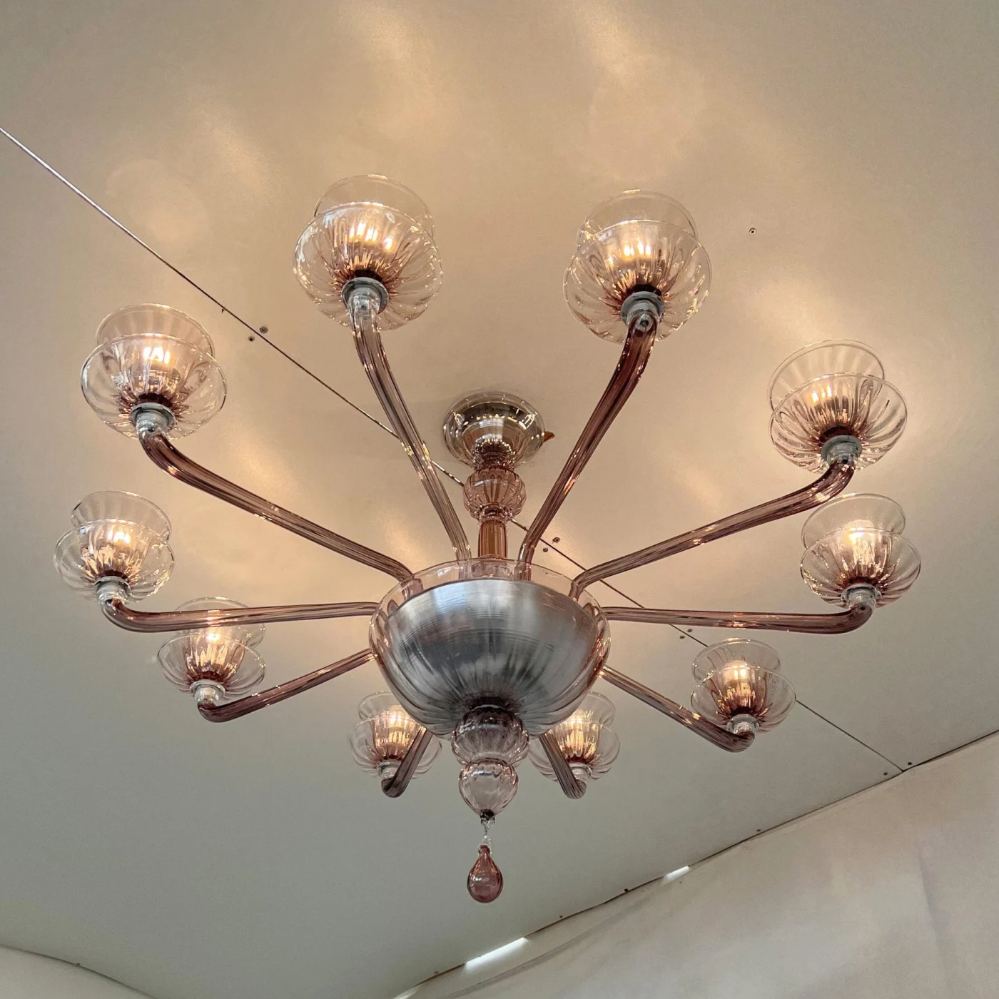 Amethyst Venetian Chandelier