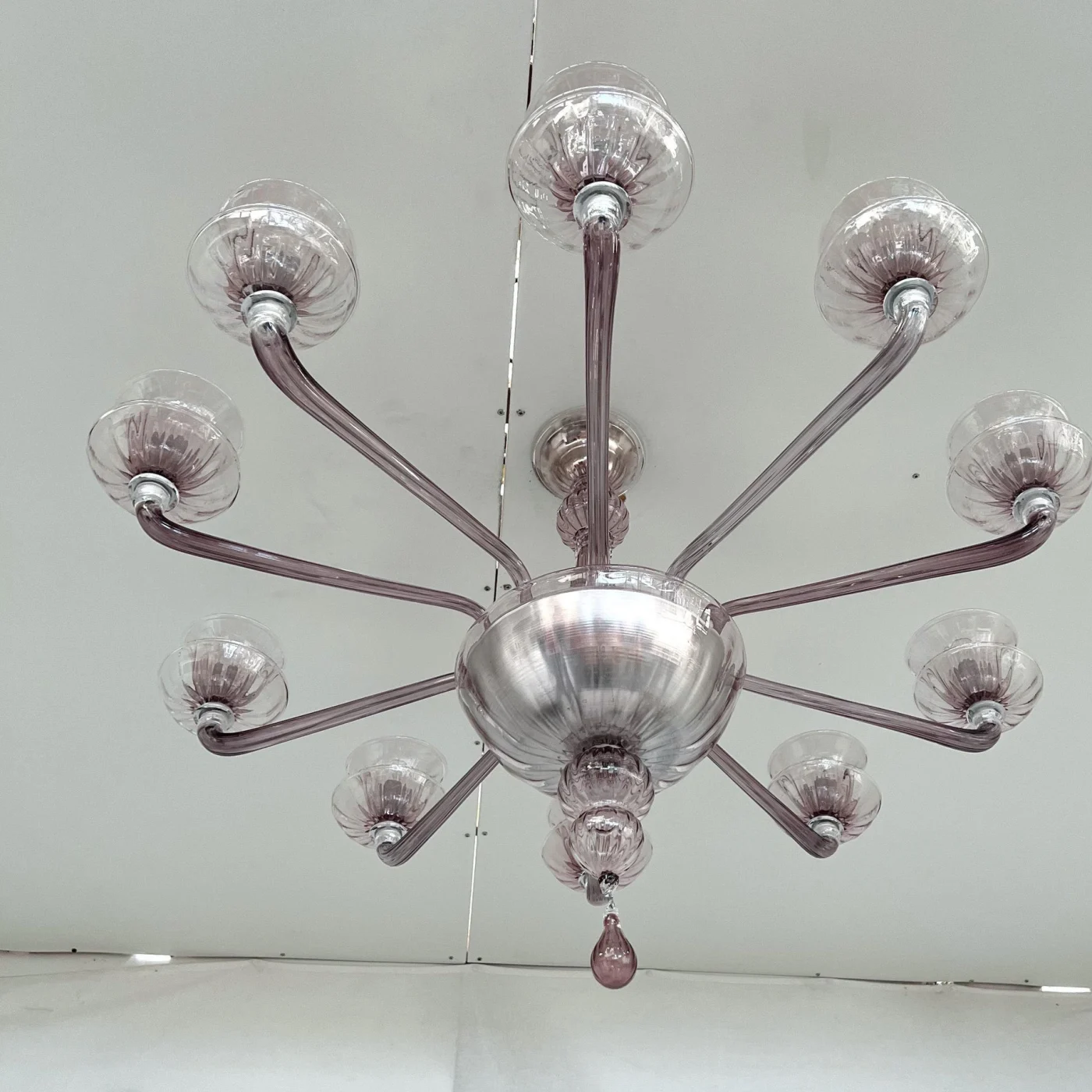 Amethyst Venetian Chandelier